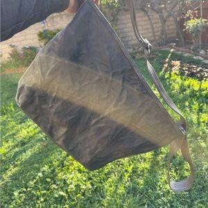 Rough & Tumble large double zip limited east west boho